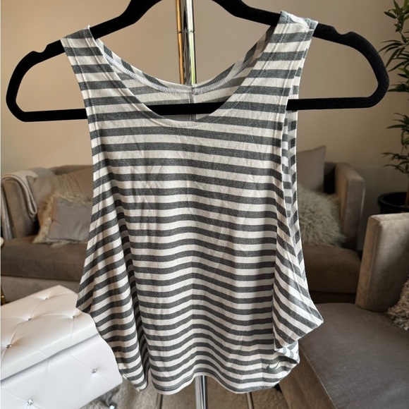 Nike Tops - Nike Dri Fit tank top white and green size small